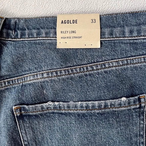 Agolde Riley Long Jean - Picture 4 of 5